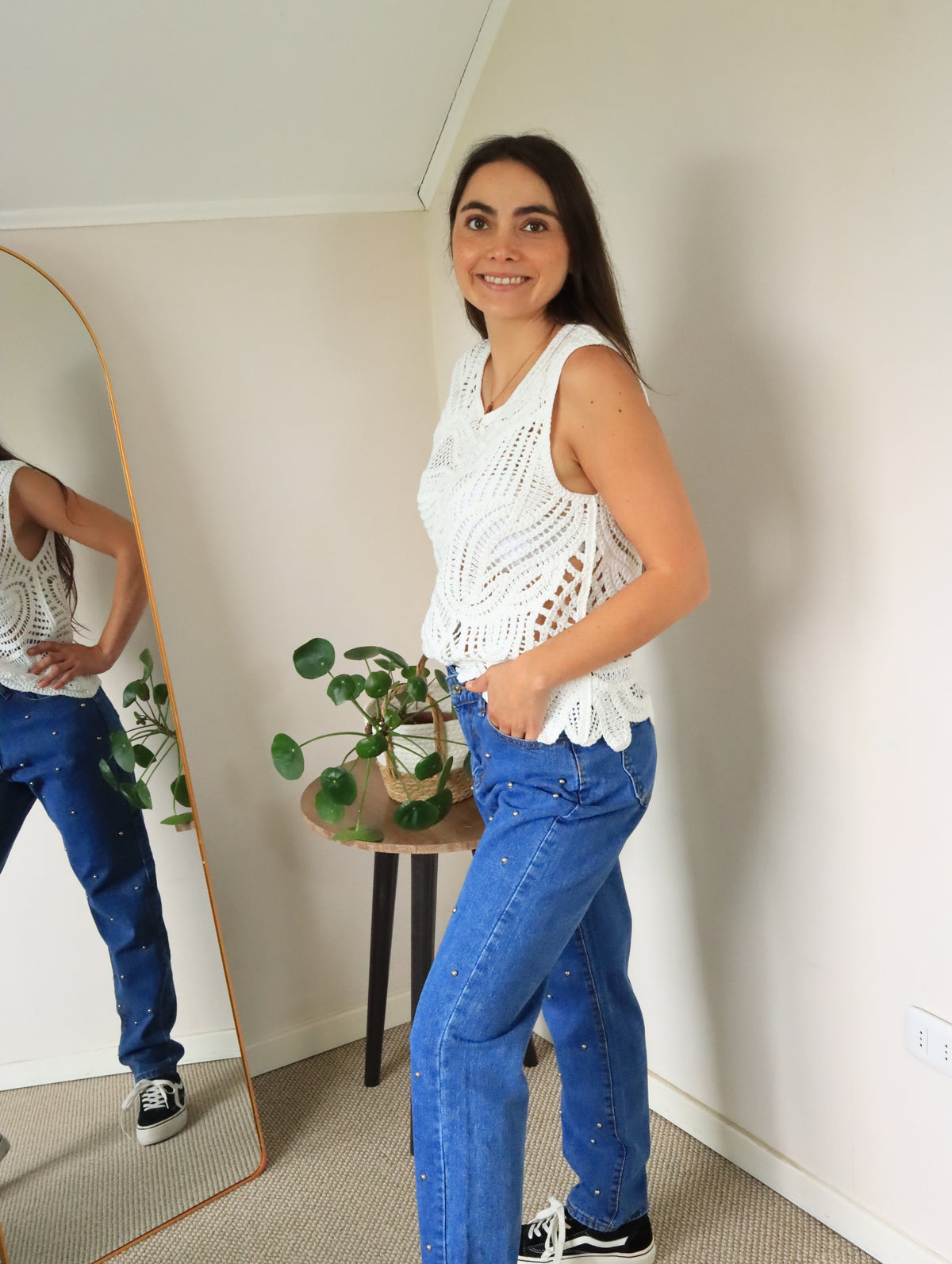 Jeans tachas