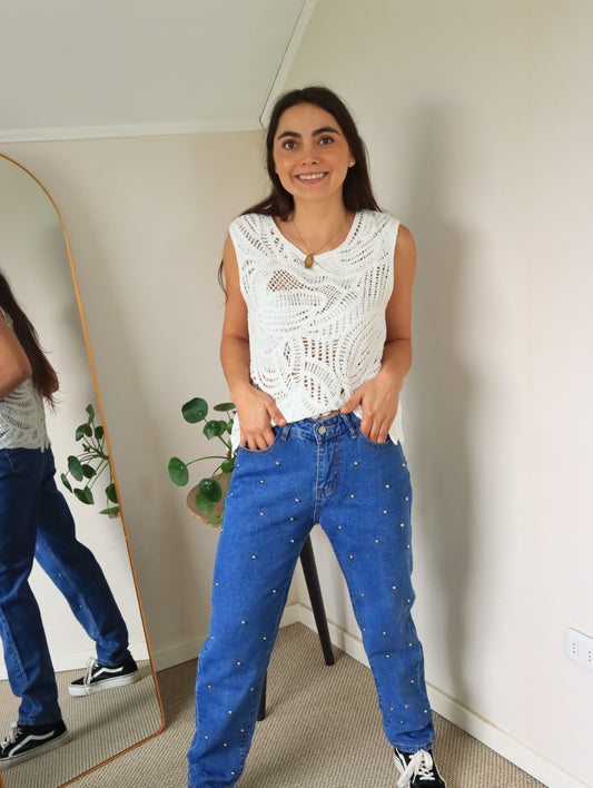 Jeans tachas