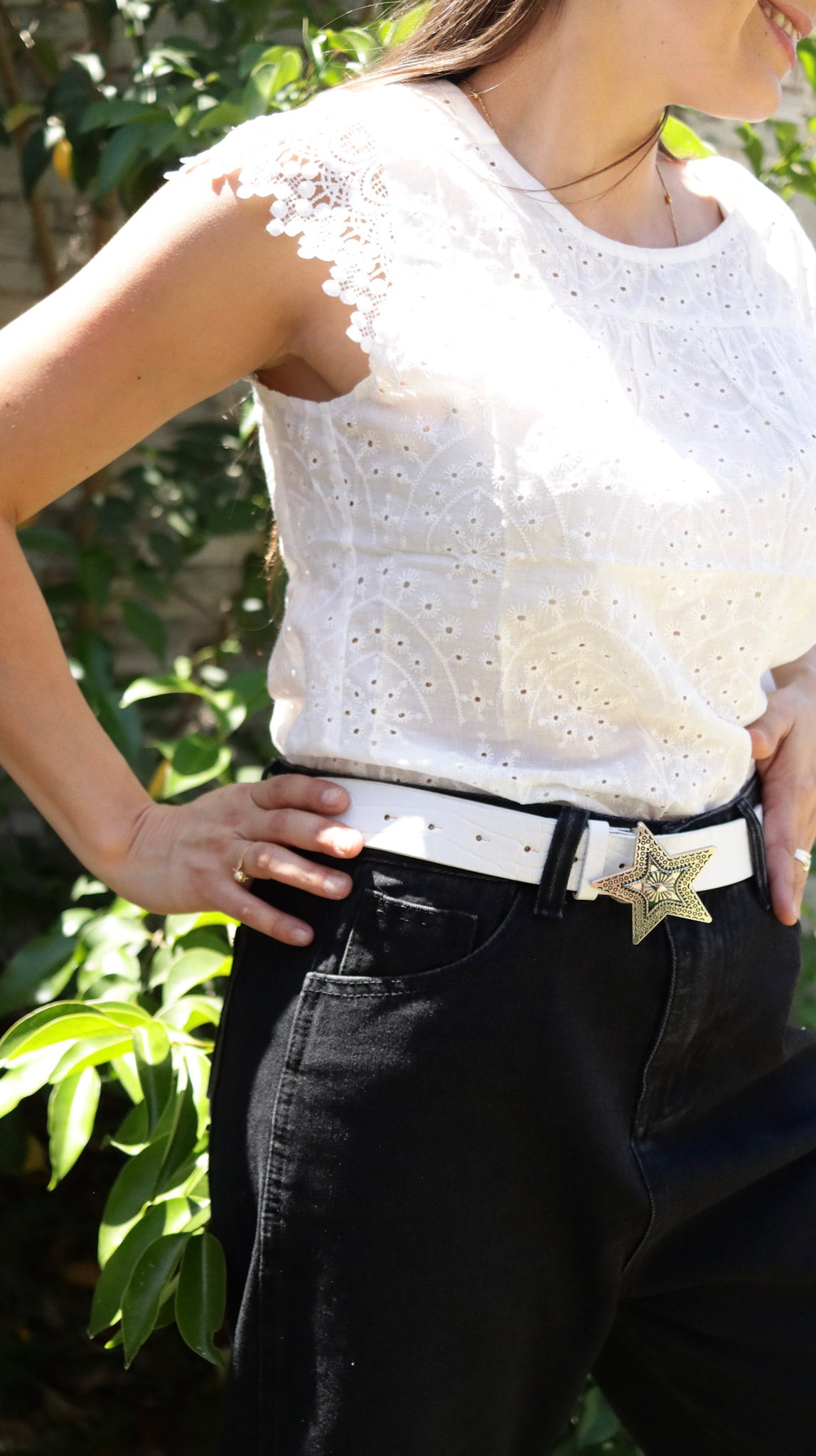 Blusa Broderie