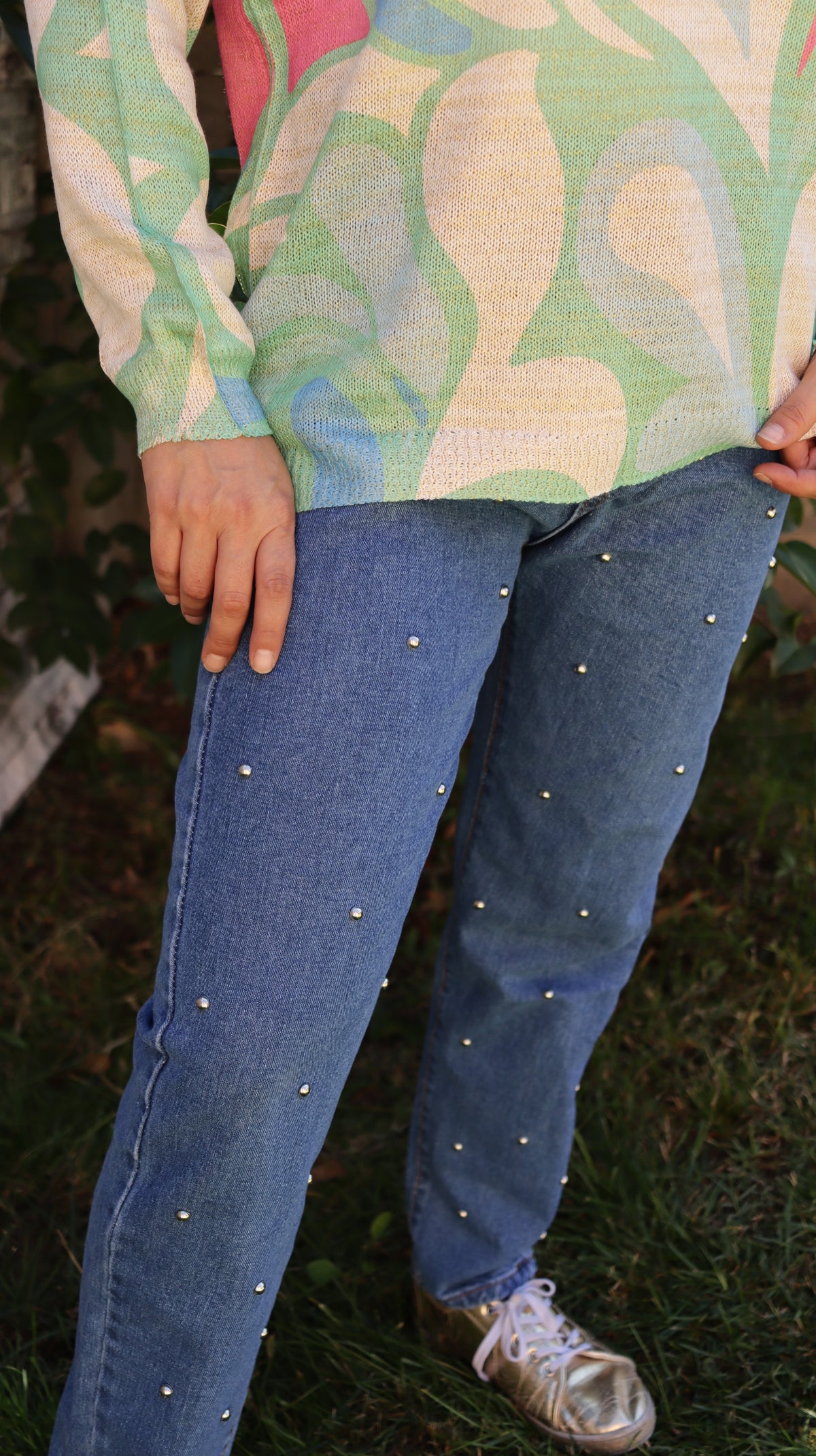 Jeans tachas