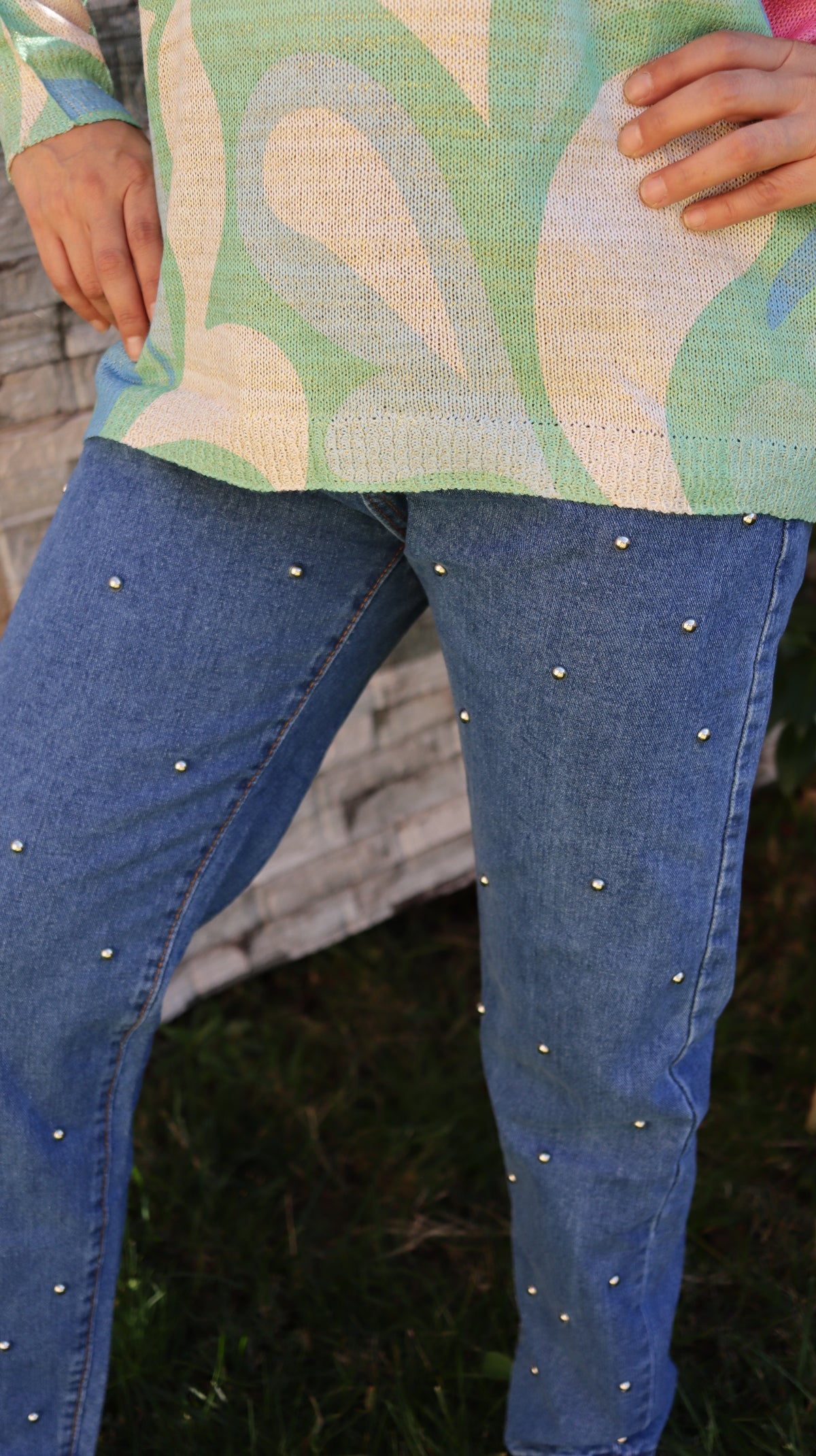 Jeans tachas