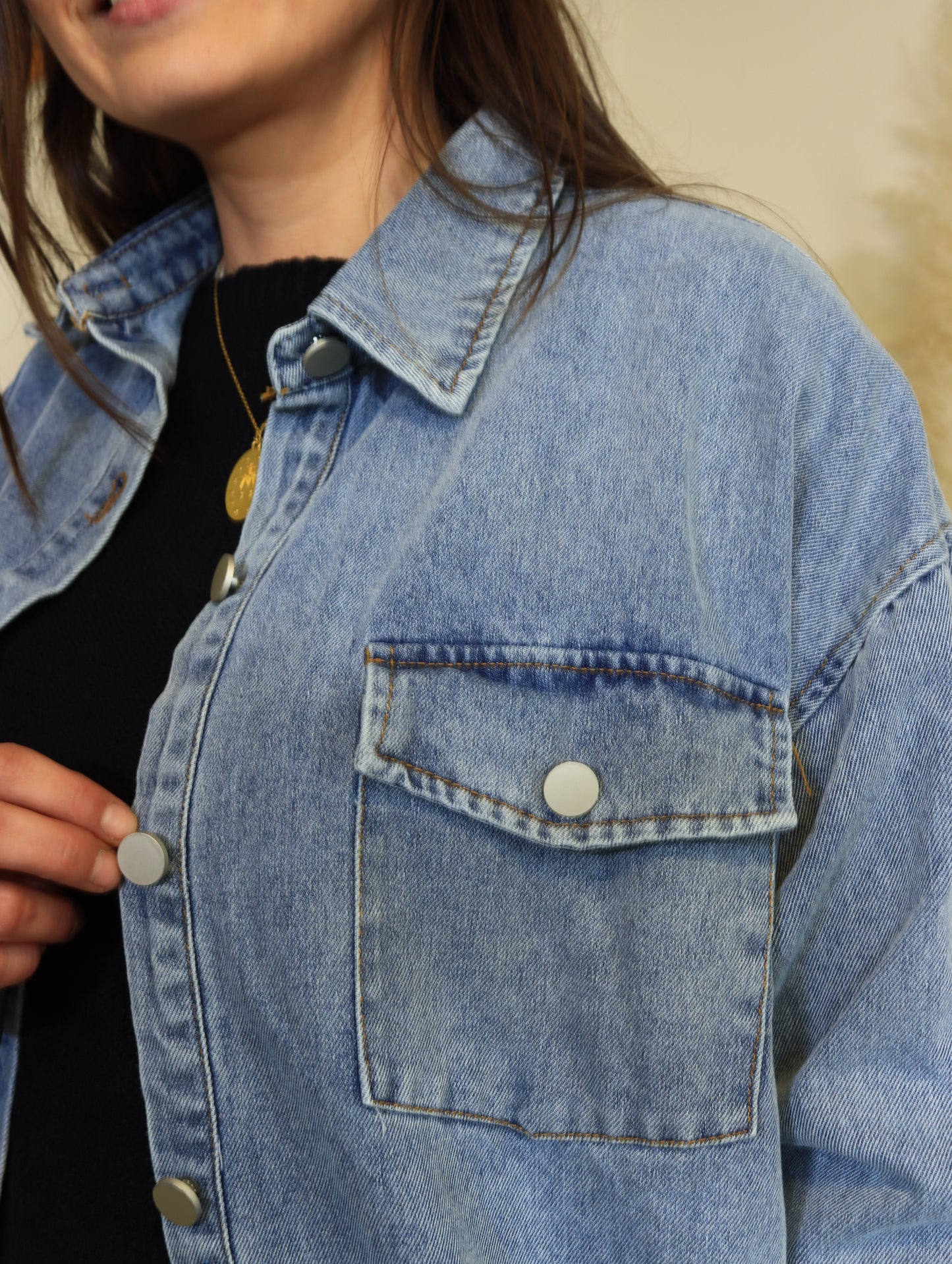 Chaqueta de mezclilla Mili