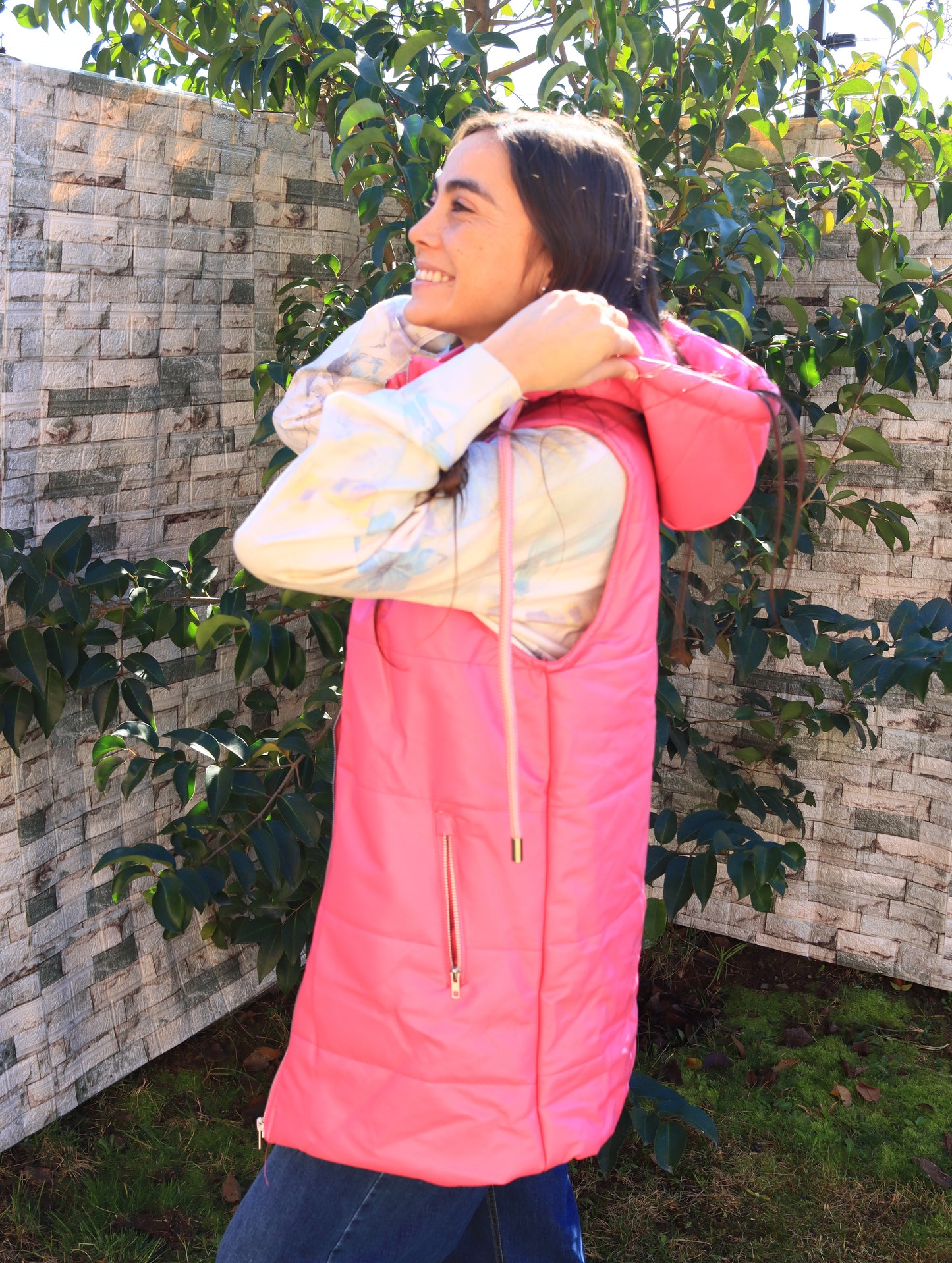 Chaqueta puffa sin mangas