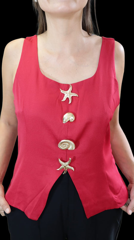 Polera Guillette con cierre