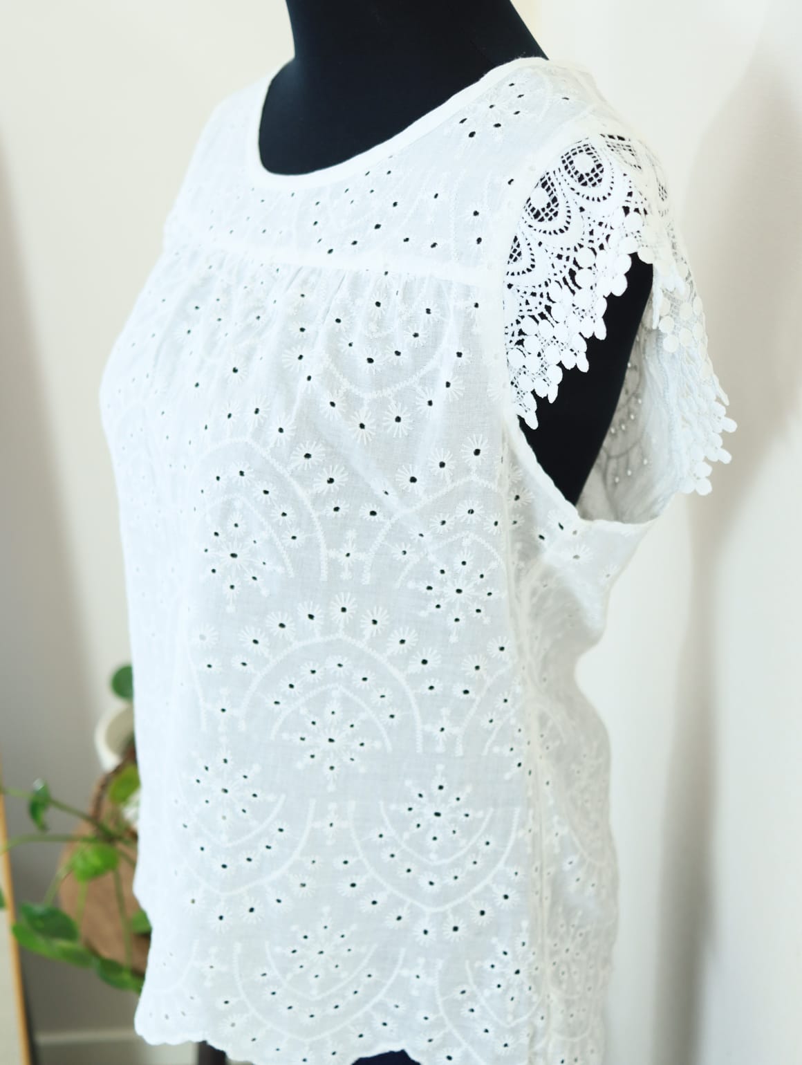 Blusa Broderie