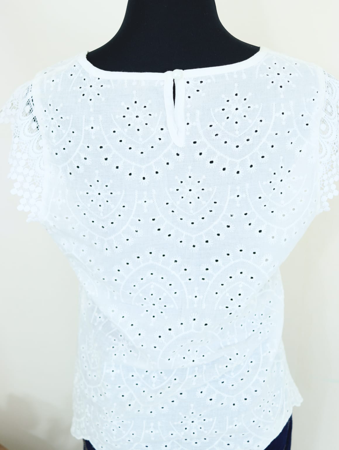 Blusa Broderie