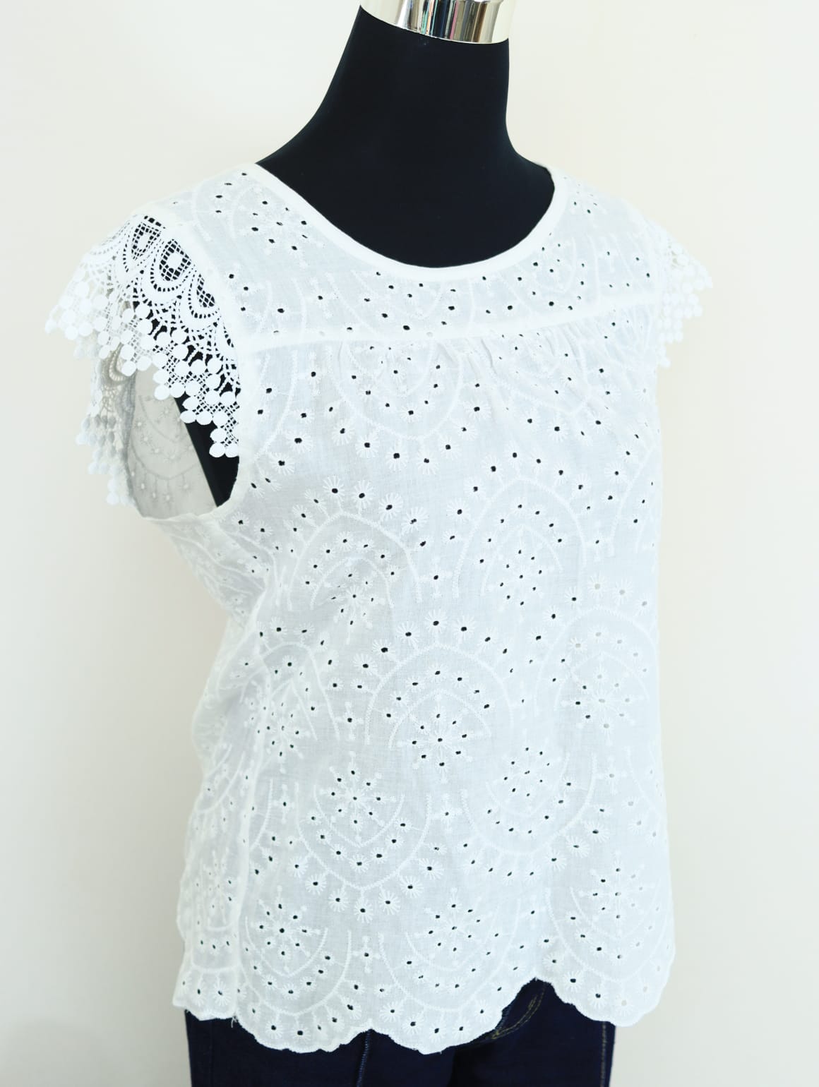 Blusa Broderie